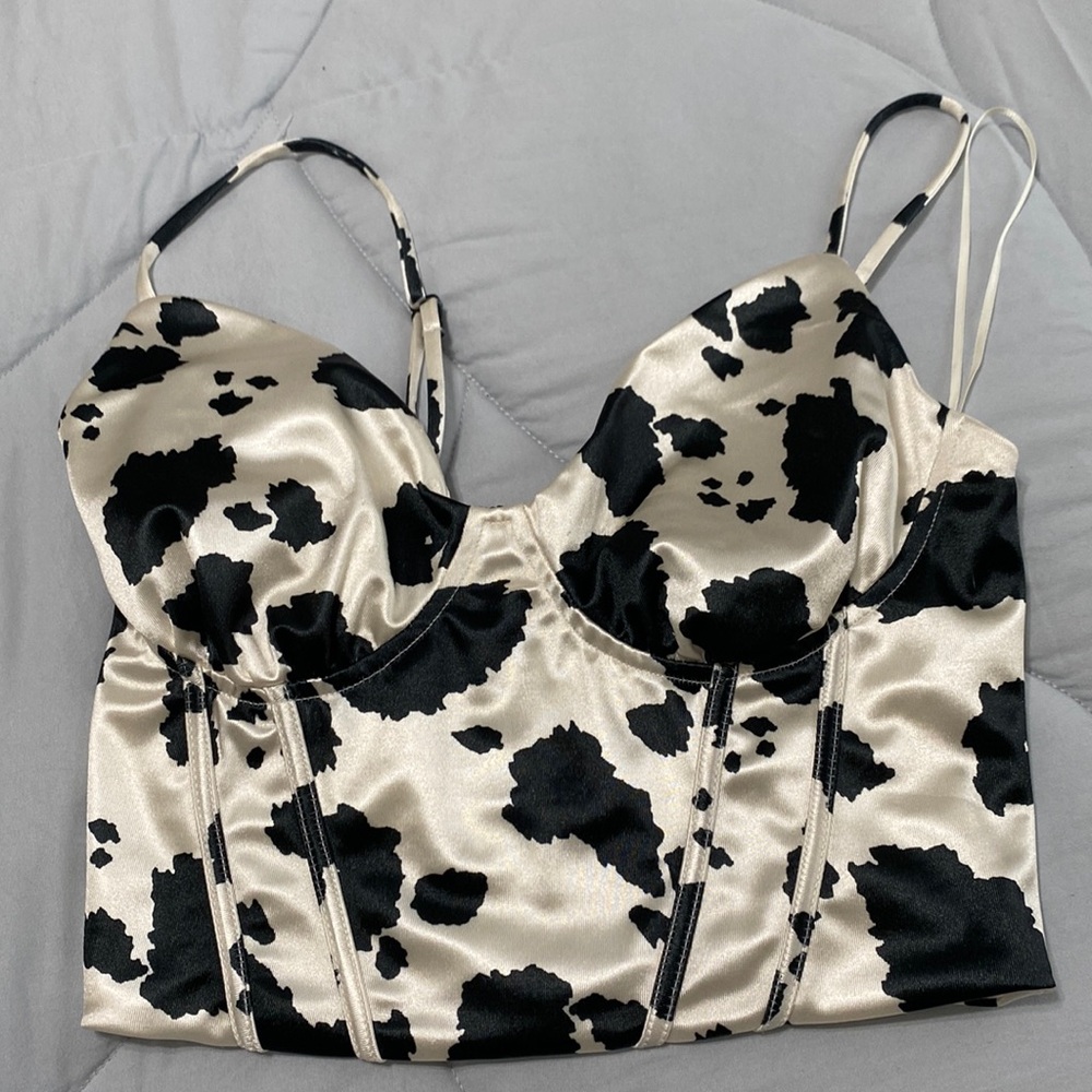 Cow print shirt